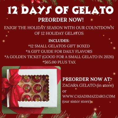 12 Days of Gelato